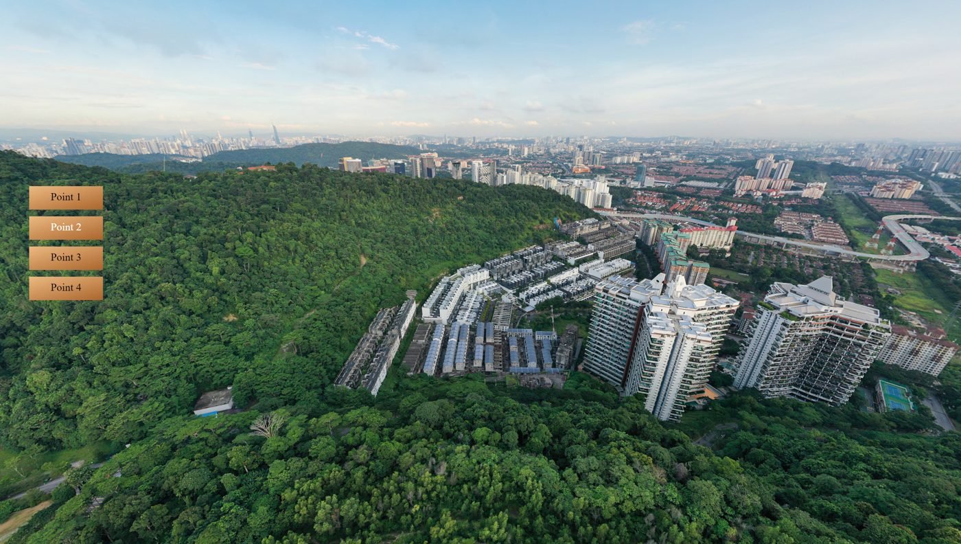 Green surroundings